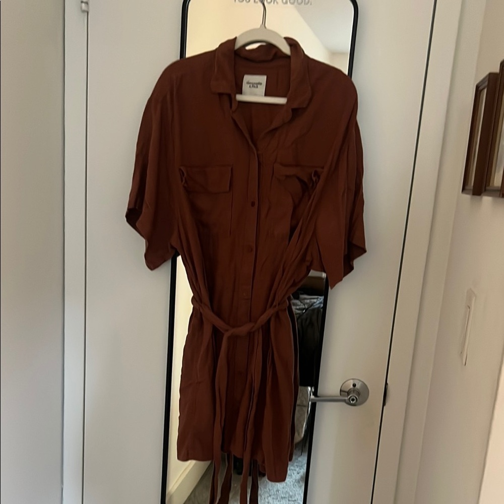 Abercrombie & Fitch Rust Mini Dress